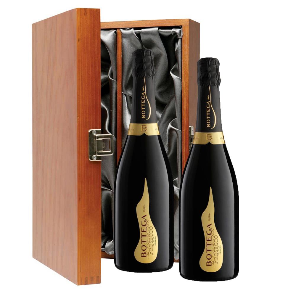 Bottega Vino dei Poeti Prosecco 75cl Twin Luxury Gift Boxed (2x75cl)